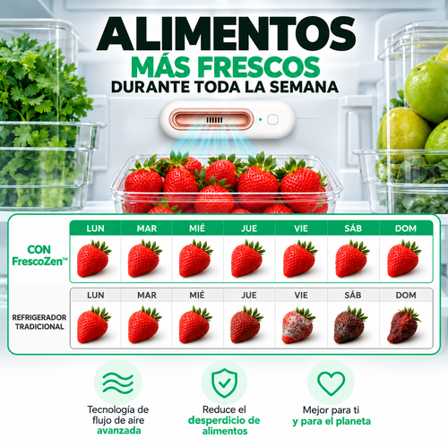 FrescoZen™ – Frescura y menos olores en tu refrigerador